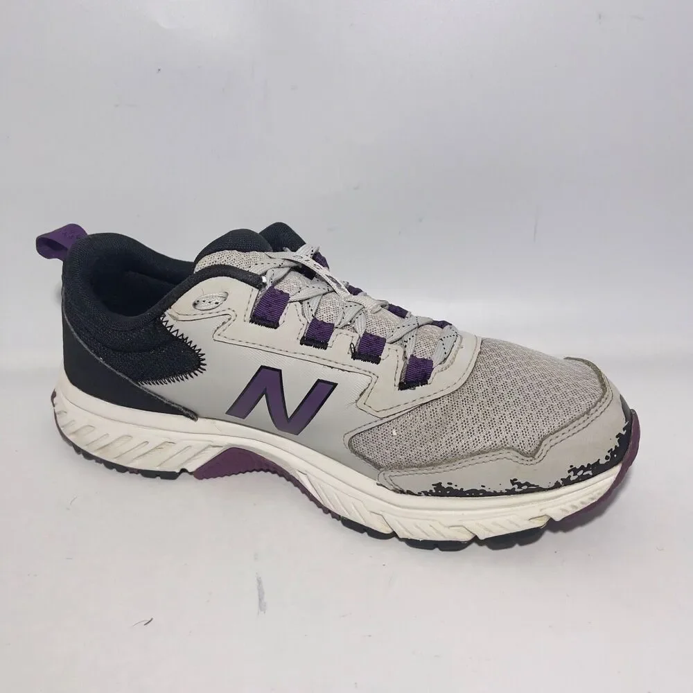 New Balance Women's 510 V5 Trail Running Shoes Gray/Purple WT510LG5 Size 10 - Picture 8 of 14